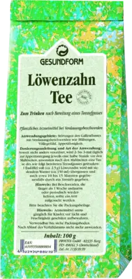 GESUNDFORM Löwenzahn Tee  100 g  Tee
