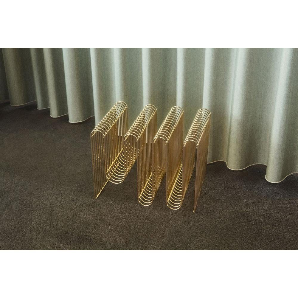 Aytm Zeitungsständer Zeitschriftenständer Curva Gold