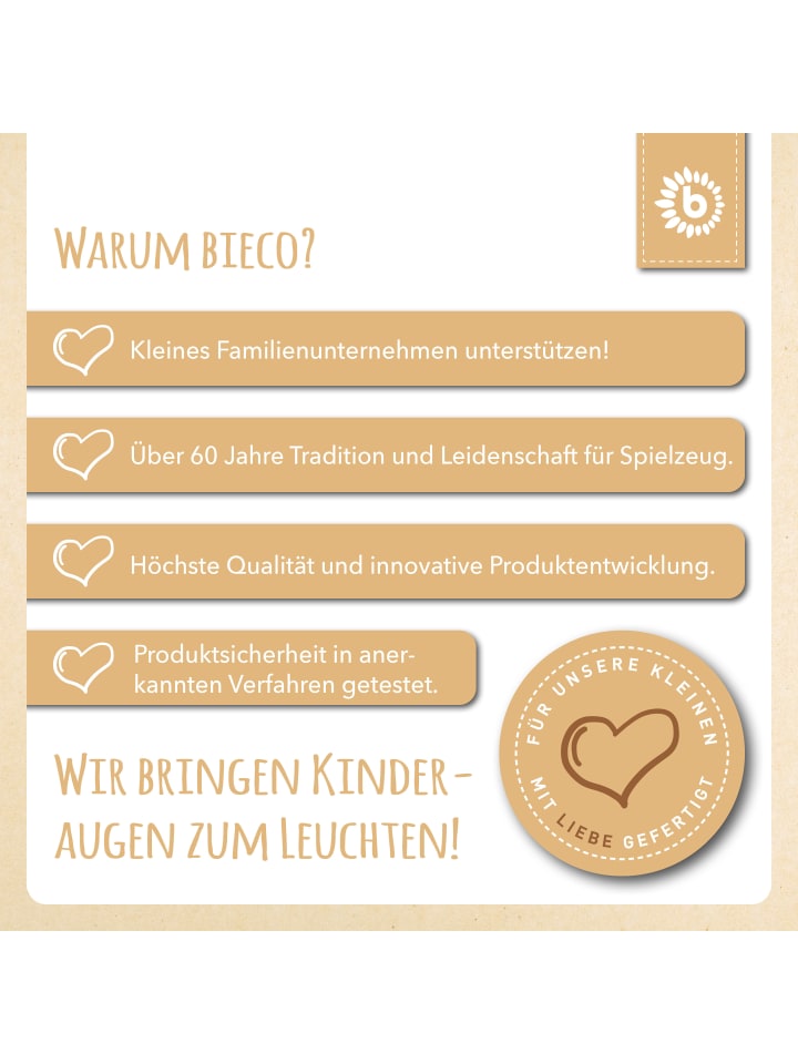 Bieco Spielwaren Schaukeltier Hase Hopsi in Beige günstig kaufen onesize