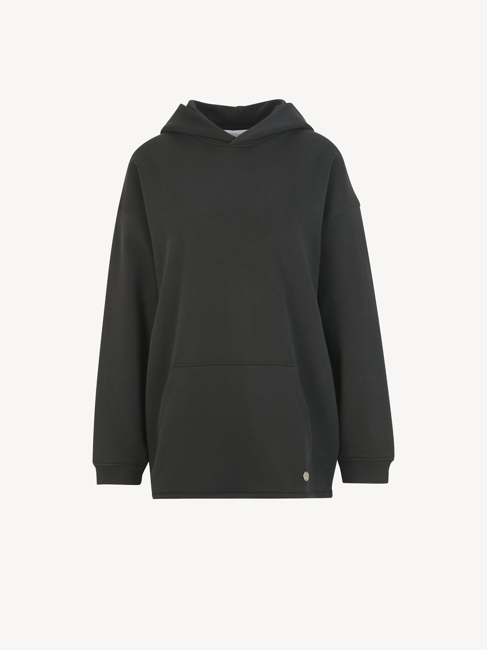 Sweat oversize à capuche - noir