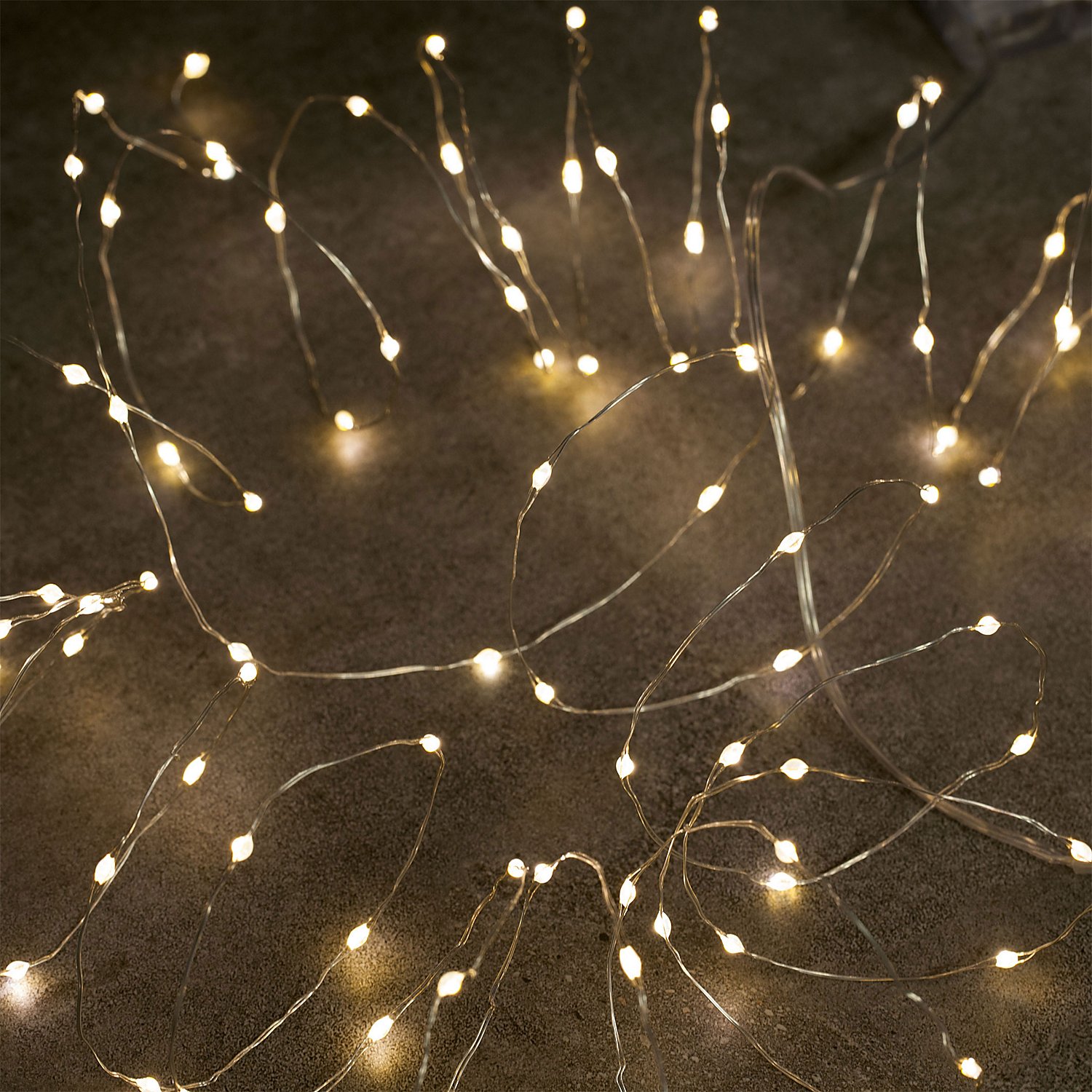 Solar LED Lichterkette, 100 LEDs