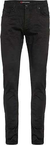 Cipo & Baxx Jeans mit schönem Gürtel in Straight Fit