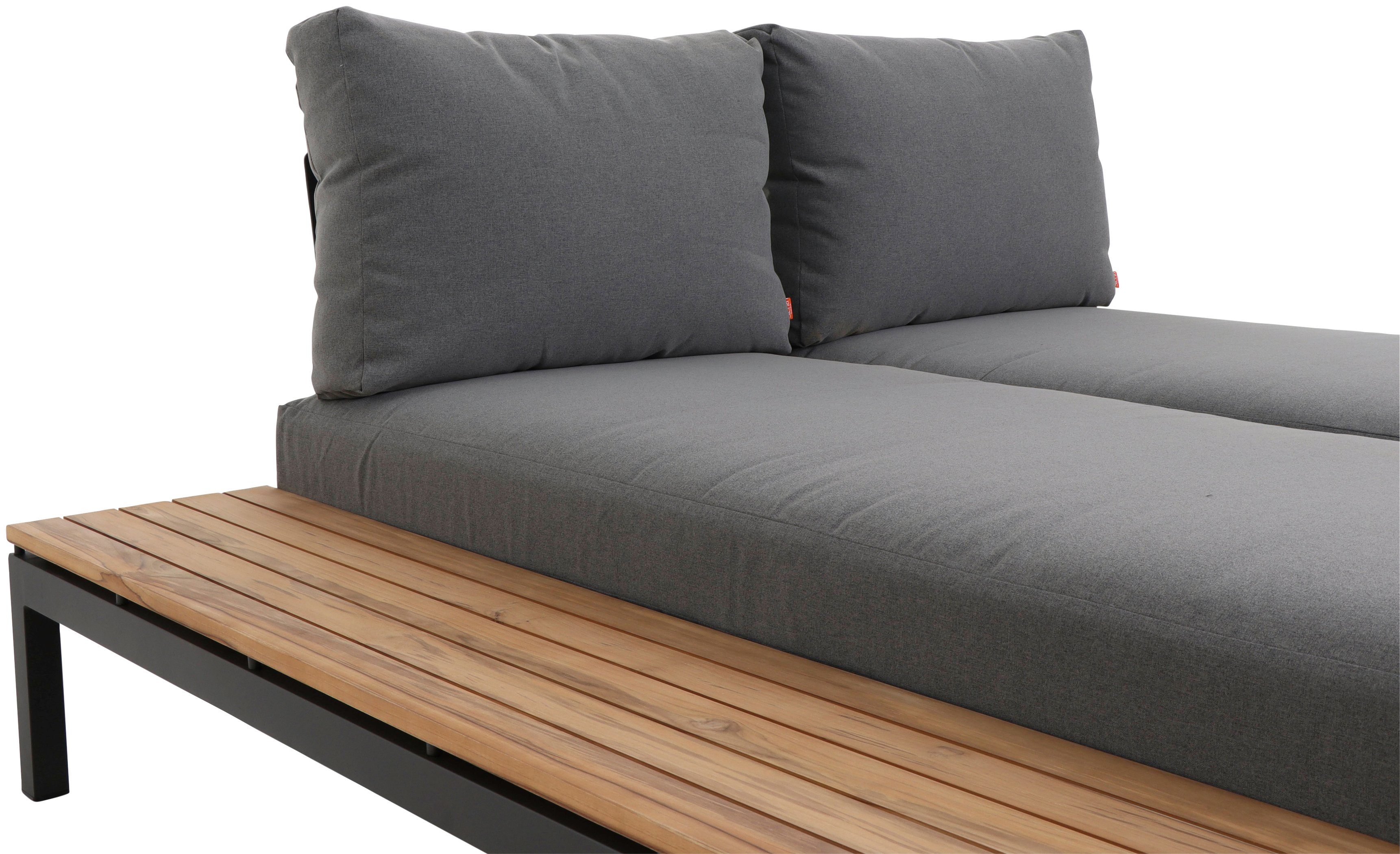 Siena Garden Loungesofa Alvida, Recamiere links, BxTxH: 102x177x84 cm