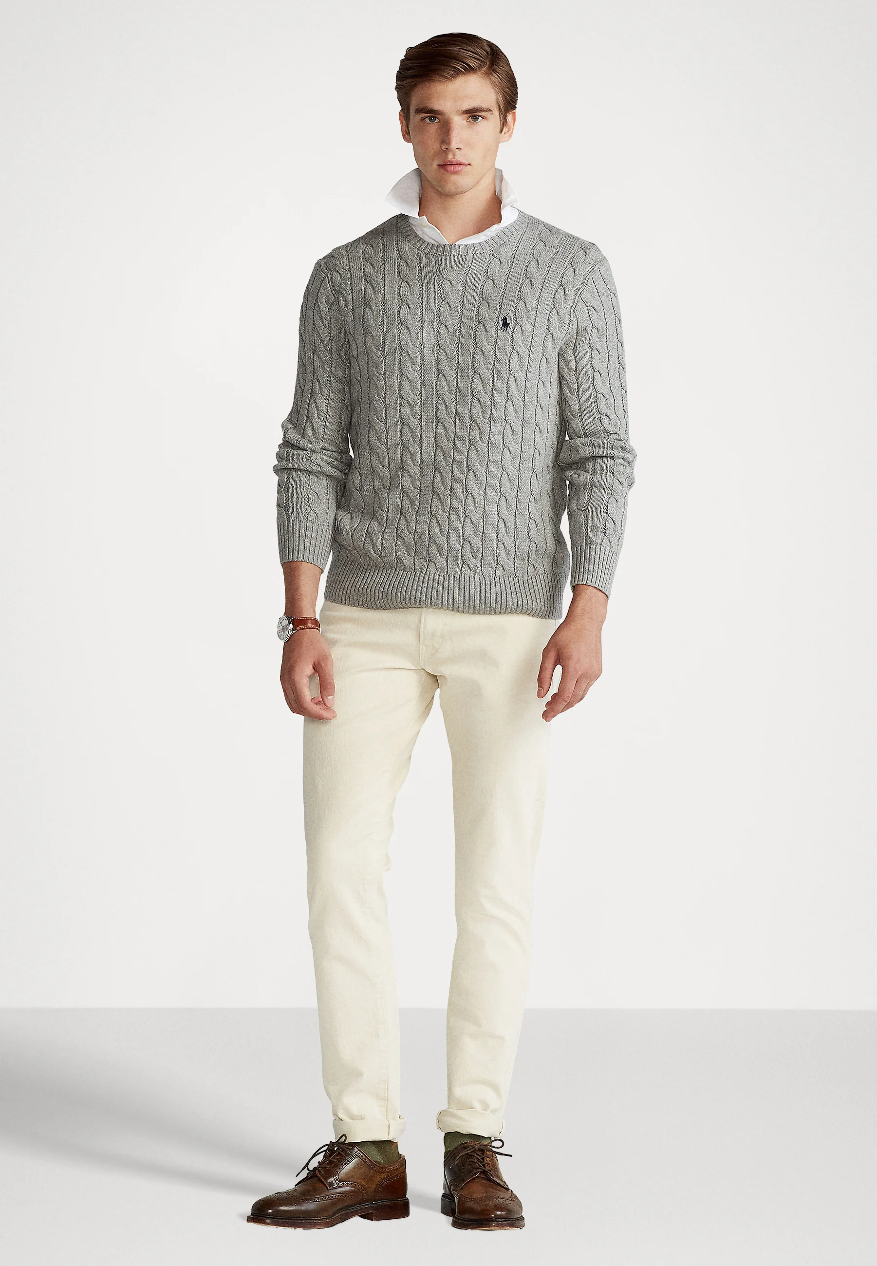 Suéter Polo Ralph Lauren Big & Tall DRIVER MANGA LARGA - Suéter