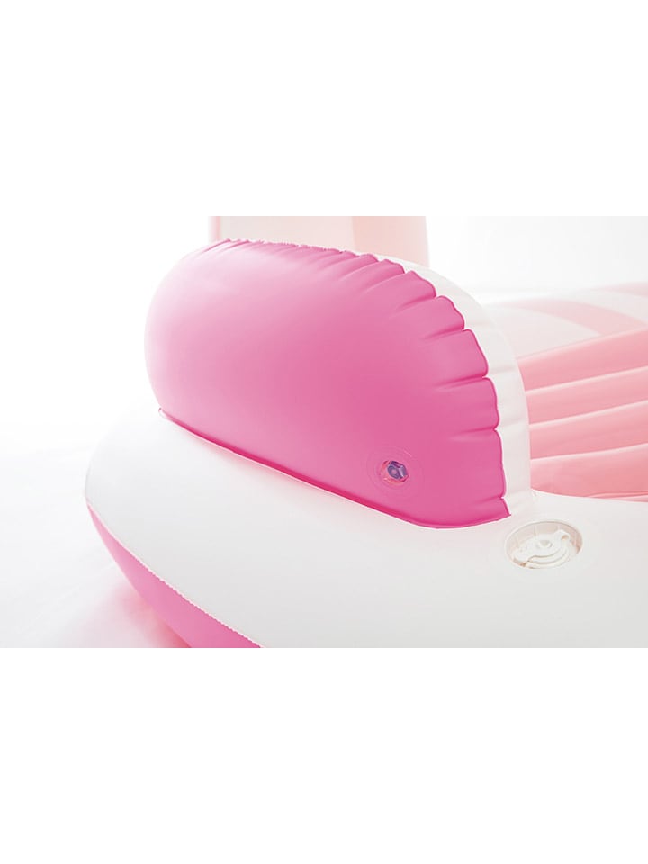 Intex Luftmatratze in Pink/ Weiß - (B)244 x (H)97 x (T)119 cm günstig kaufen onesize