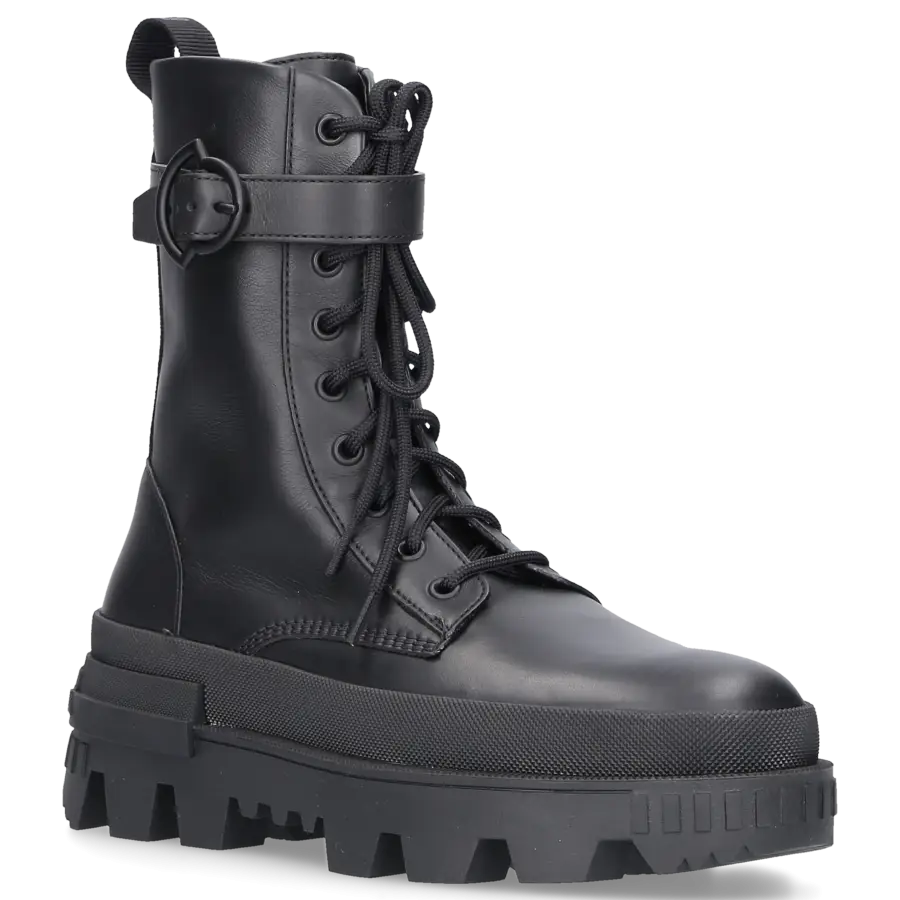 Moncler - Stiefeletten CARINNE Kalbsleder - schwarz