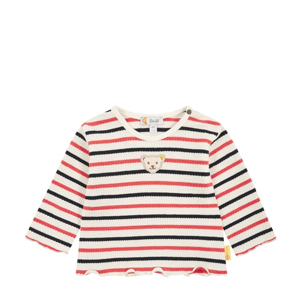 T-Shirt langarm, beige für Mädchen
