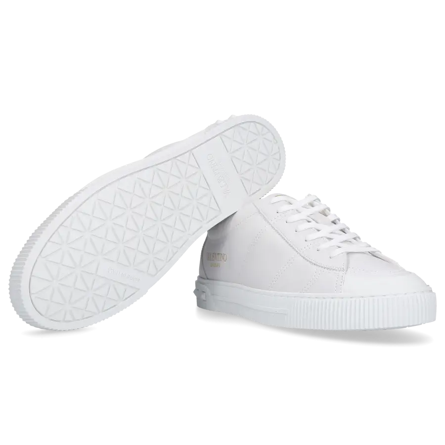 Valentino Garavani - Sneaker low CITYPLANET Kalbsleder - weiß