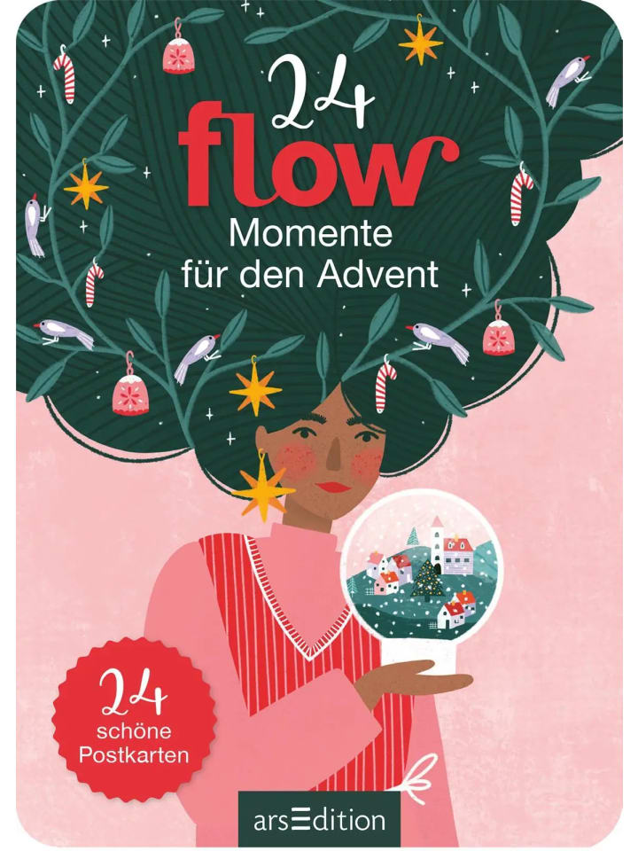 ars edition 24 Flow-Momente für den Advent | 24 schöne Postkarten günstig kaufen onesize