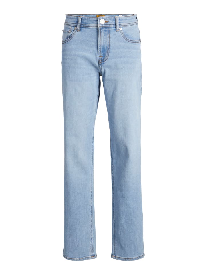 JACK & JONES Junior Jeans JJICLARK regular in blue denim günstig kaufen