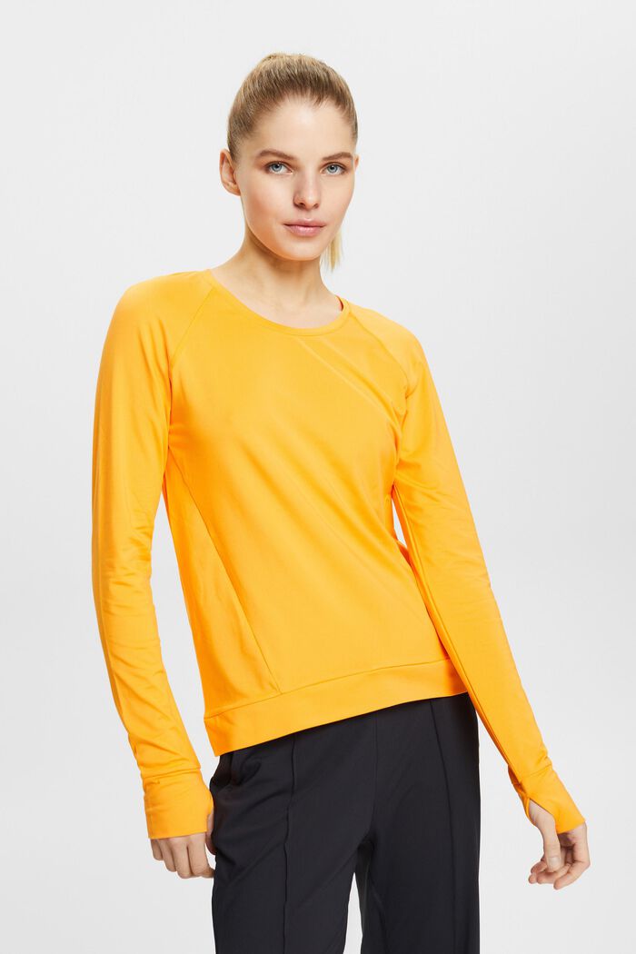 Langärmeliges Sporttop mit E-Dry