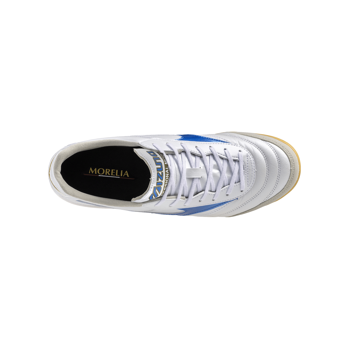 Mizuno Morelia Sala Elite IN Mugen Weiss Blau F25