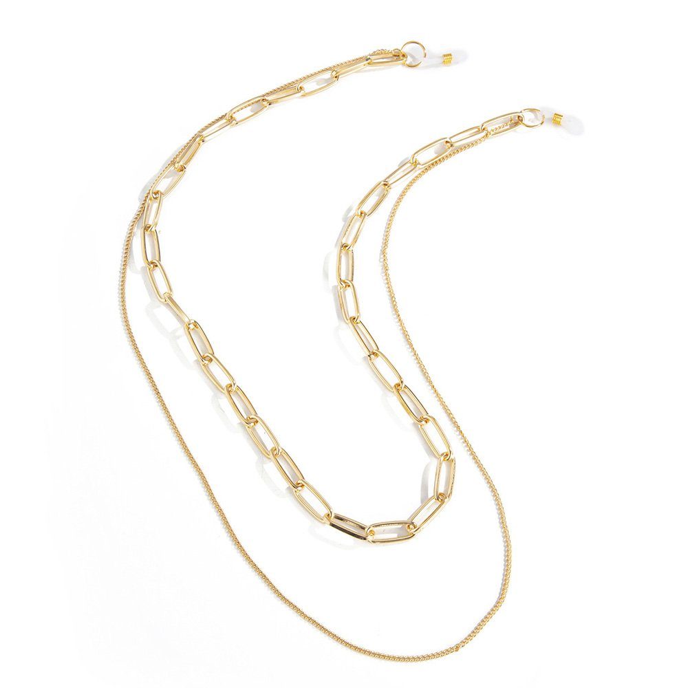 Tian Dee Brillenkette 1 Stück Brillenkette, Mode Metall Sonnenbrille Brille Halter Kordel