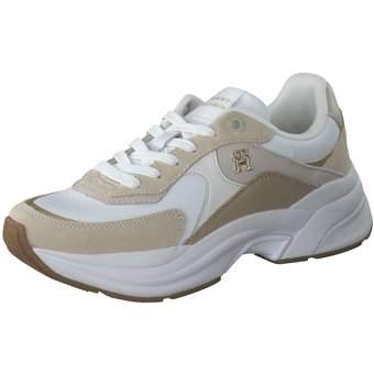 Tommy Hilfiger Chunky TH Runner Sneaker in beige