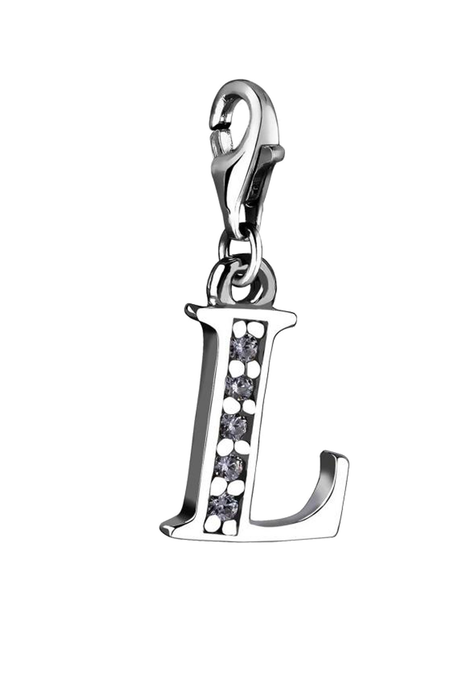 Privjesak Nenalina Charm sa slovima, individualni i personalizirani od 925 sterling srebra za sve trenutne nosioce privjeska