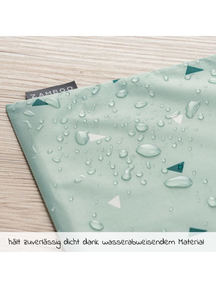 Zamboo Nasstasche / Windeltasche 3er Pack - Triangel - Mintgrün in gruen günstig kaufen onesize