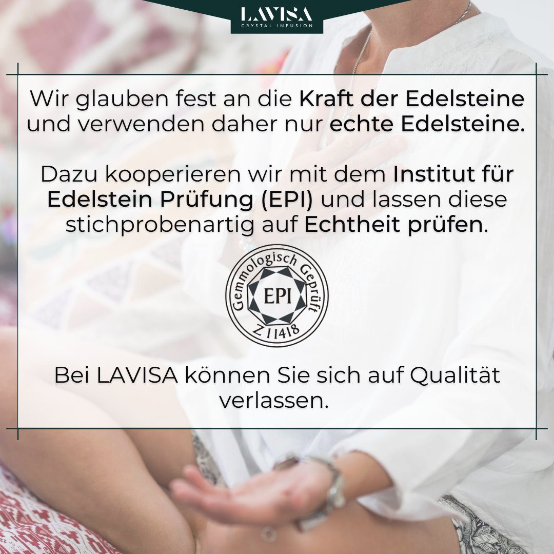 LAVISA Mineralstein Trommelsteine Mischung, Edelsteine Kristalle, 100% Mineralsteine