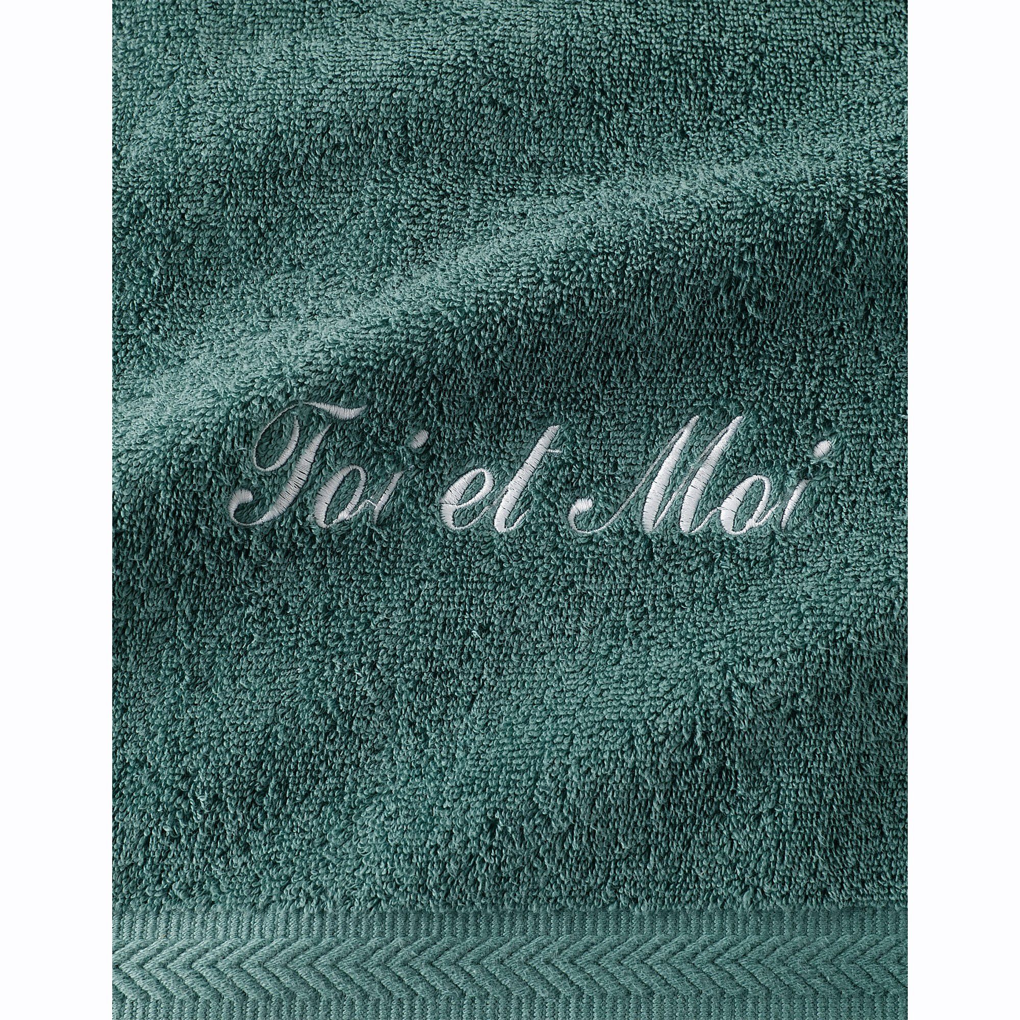 Serviette éponge personnalisable confort moelleux