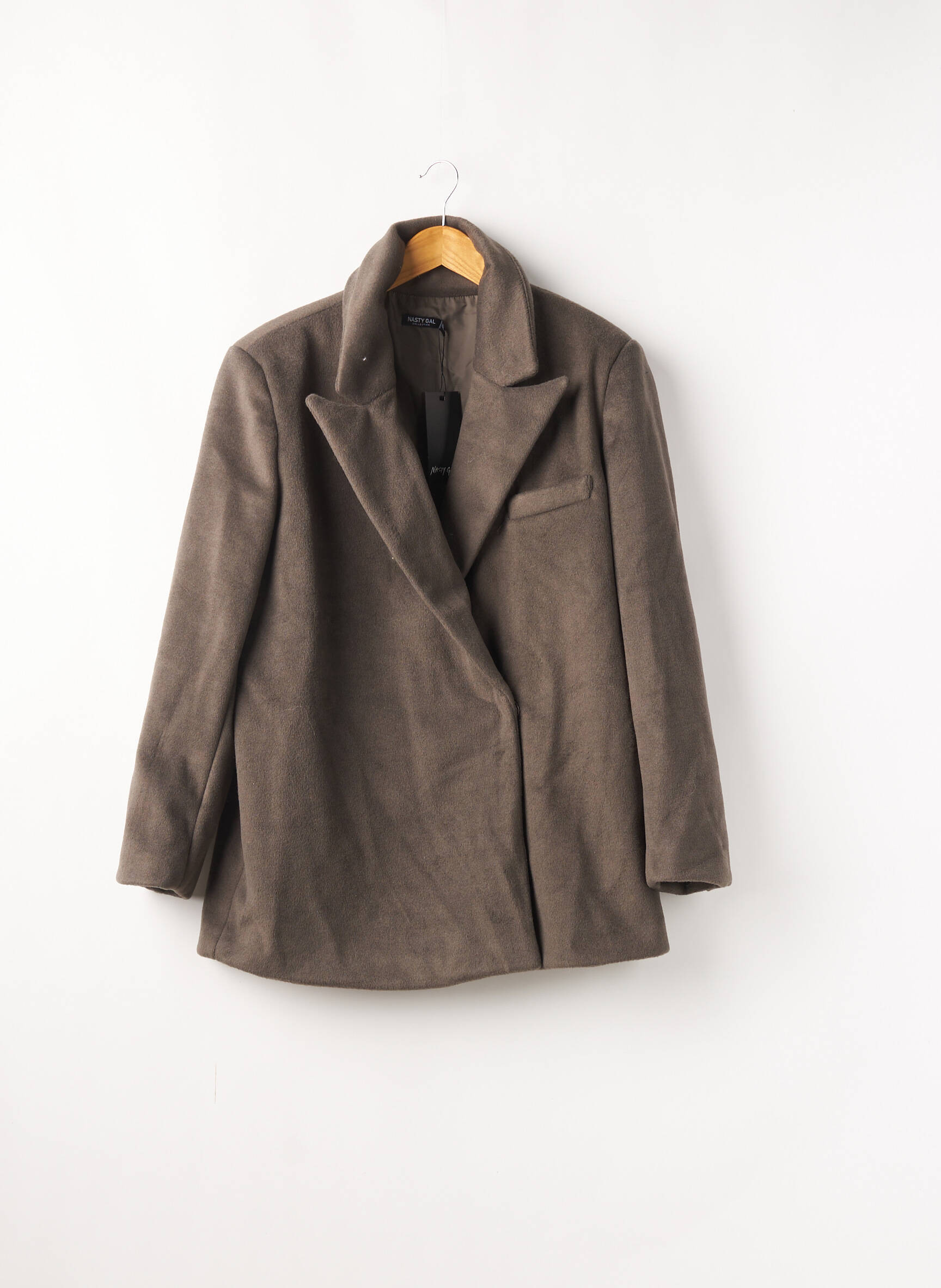 Nasty Gal Manteaux Courts Femme couleur gris