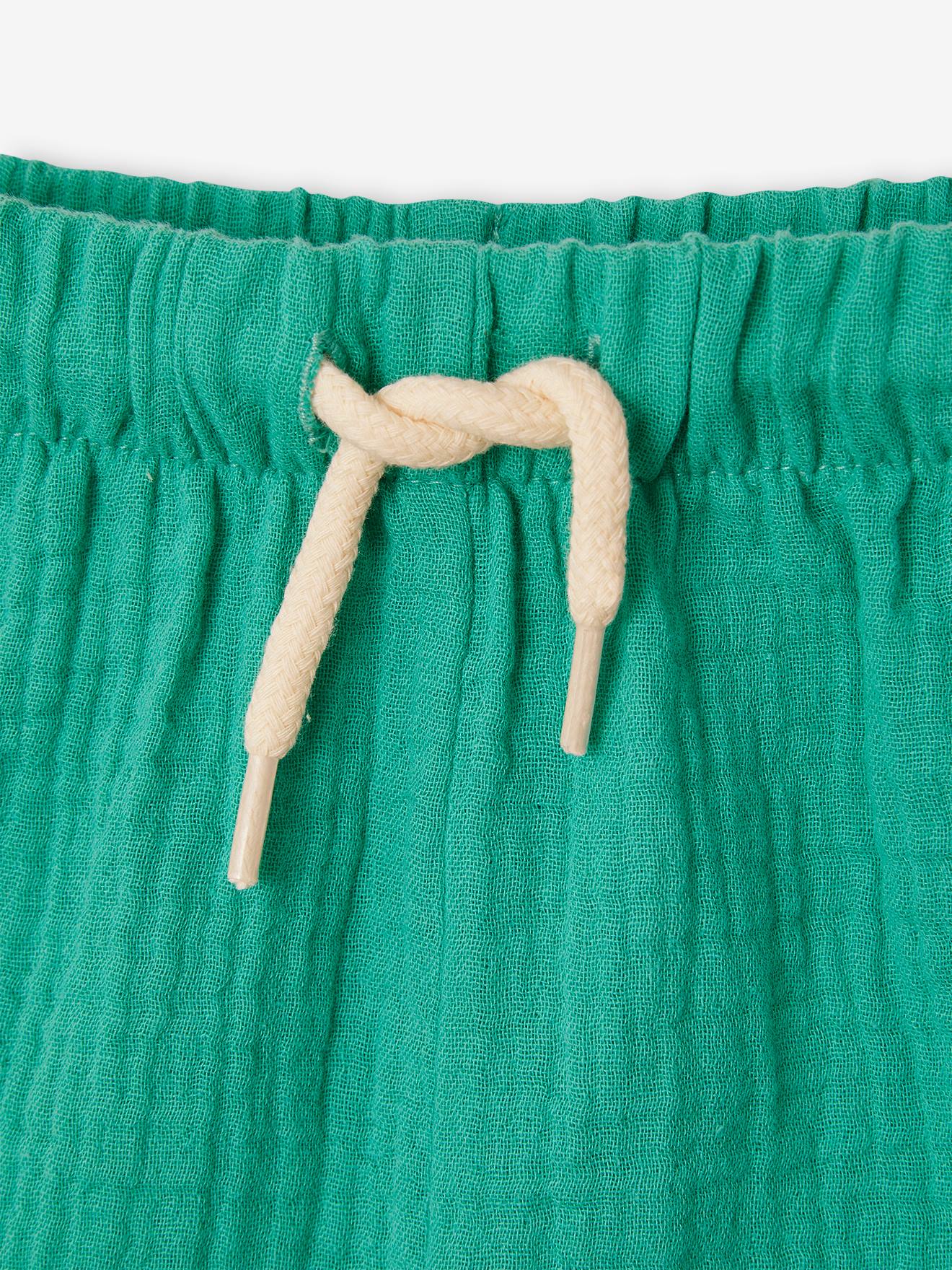 Vertbaudet Baby-Set: T-Shirt & Shorts - mokka