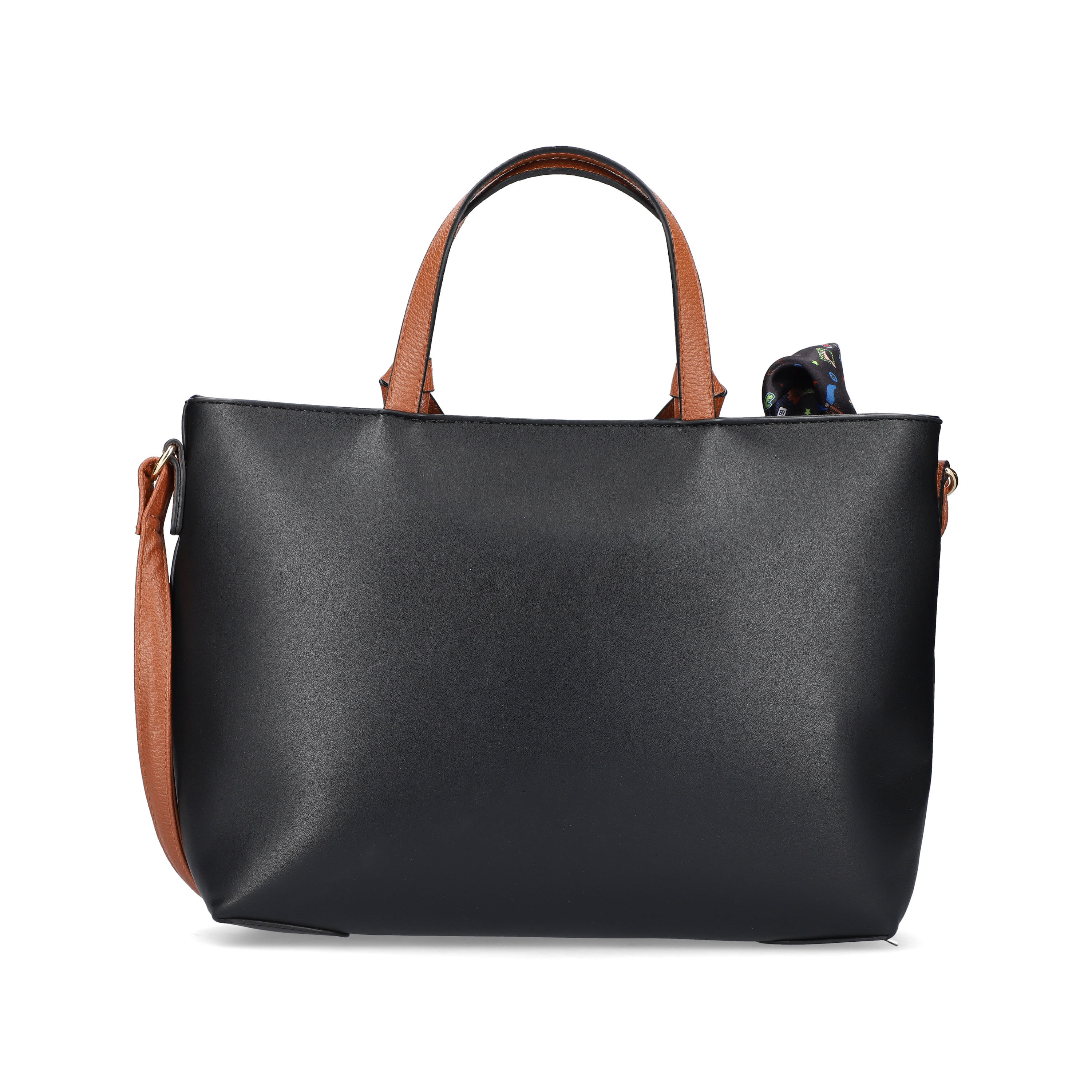 Rieker | Shopper tiefschwarz-nougatbraun