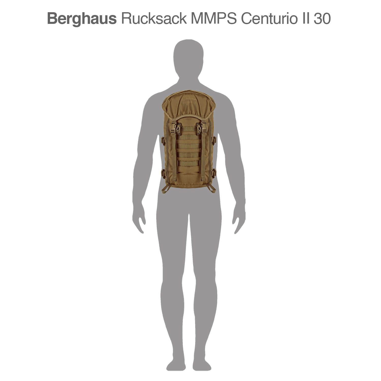 Rucksack MMPS Centurio II 30