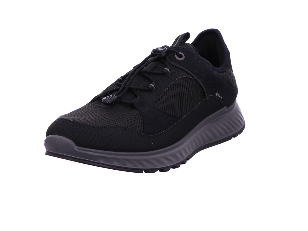 ECCO Freizeit Schnürer schwarz EXOSTRIDE,BLACK