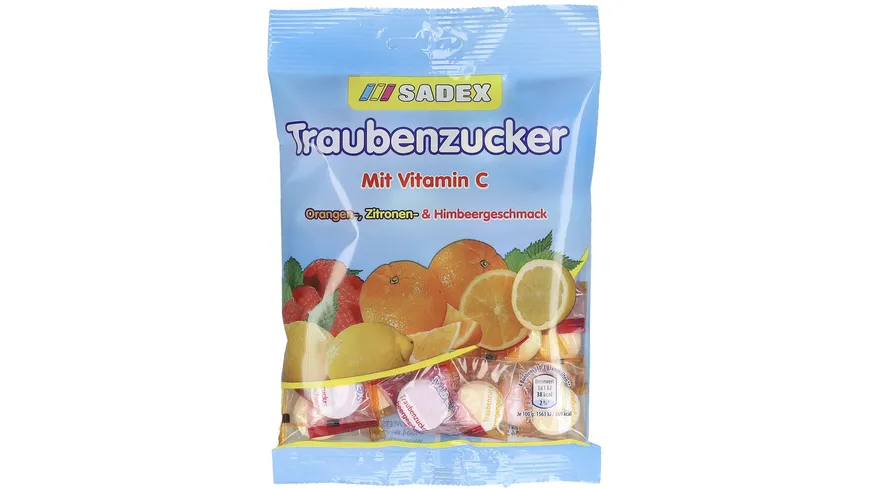 SADEX Traubenzucker Vitamin C 90 g