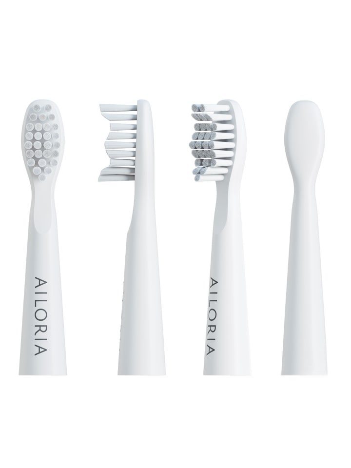 Ailoria PRO SMILE Ersatzbürstenköpfe 6er Set in weiß günstig kaufen onesize