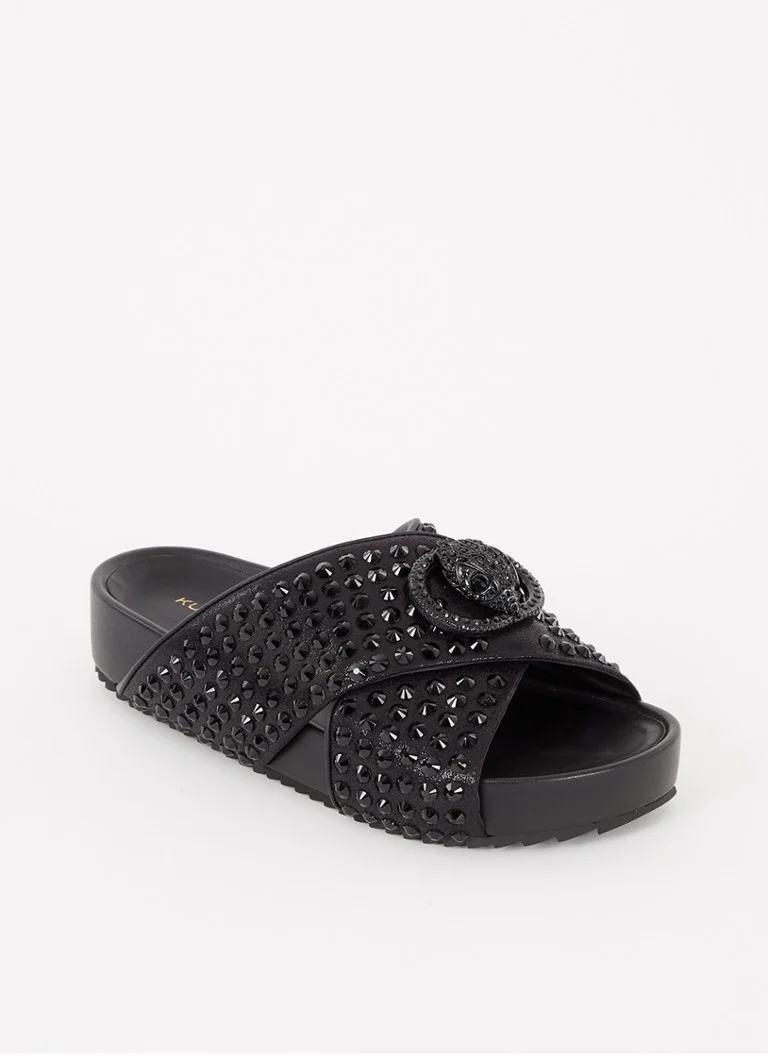 Ciabatte Chelsea Kurt Geiger con strass