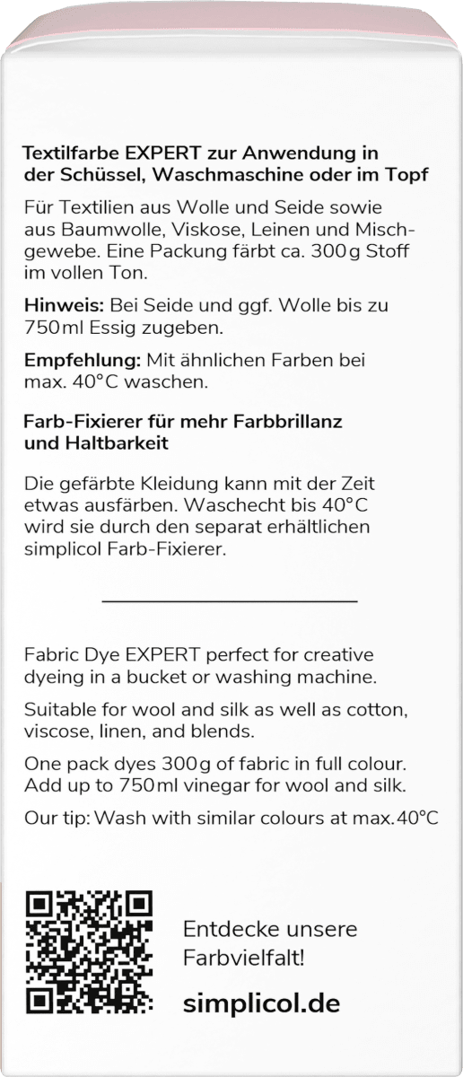 Textilfarbe expert Strawberry-Cream, 1 St