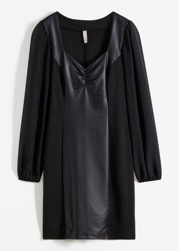 Kleid mit Mesh