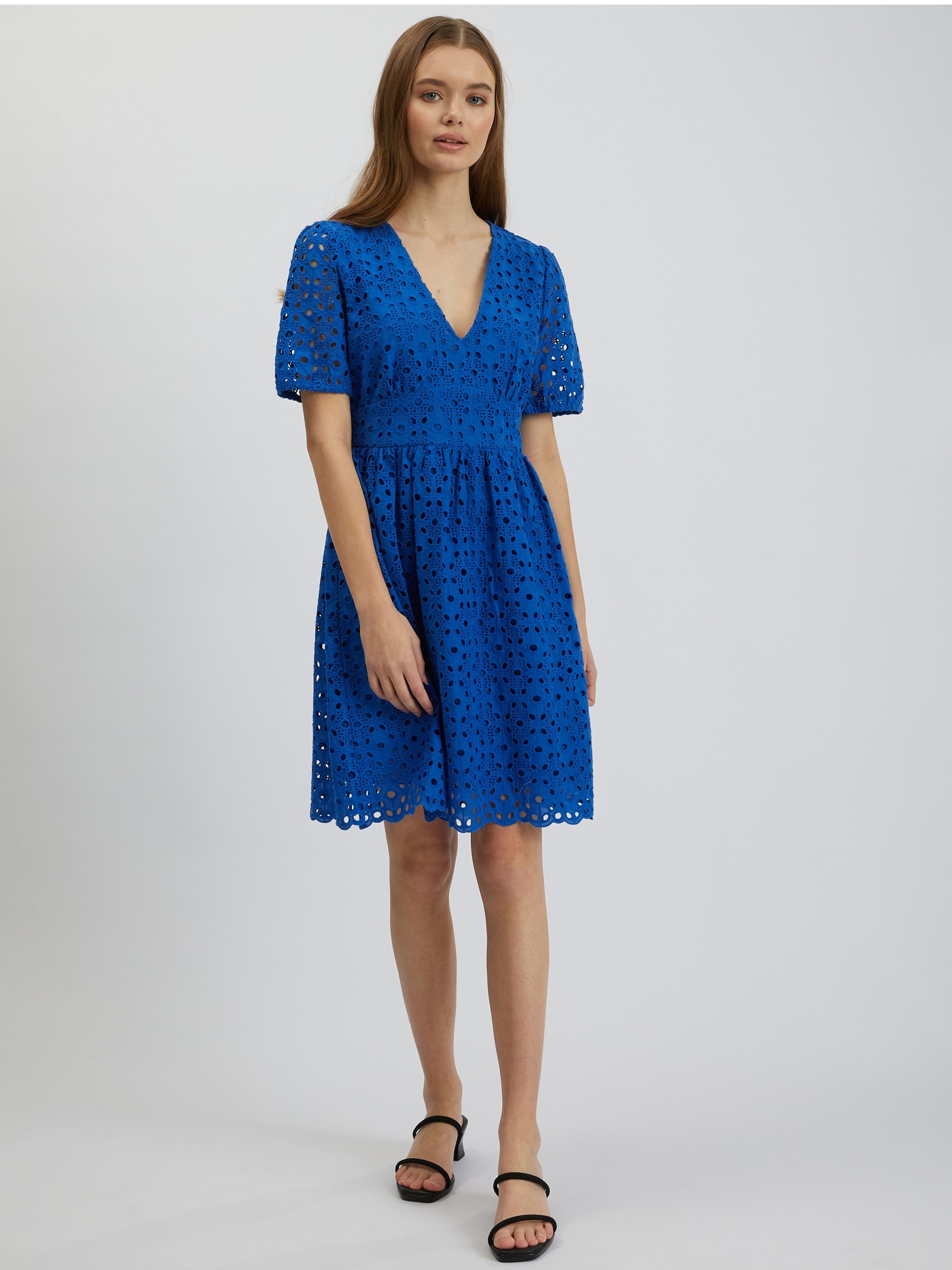 Blaues Damenkleid ORSAY