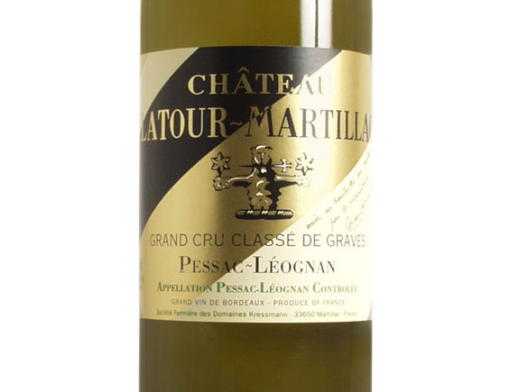 Château Latour Martillac Blanc 2005 , Cru Classé de Graves Bordeaux Pessac-Léognan