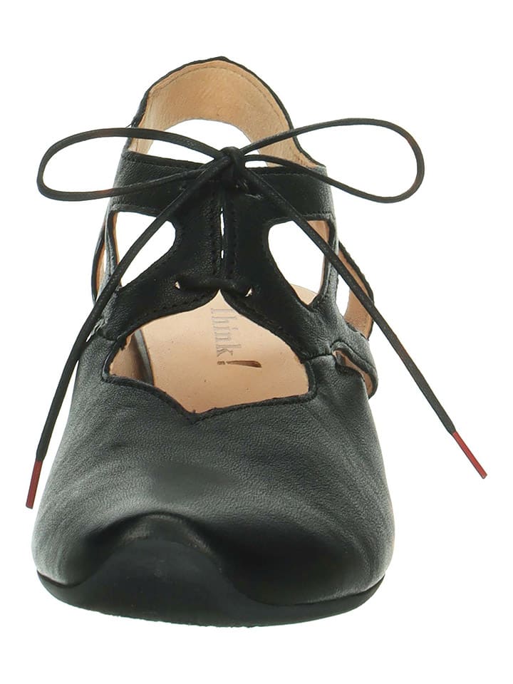 Think! Leder-Pumps in Schwarz günstig kaufen