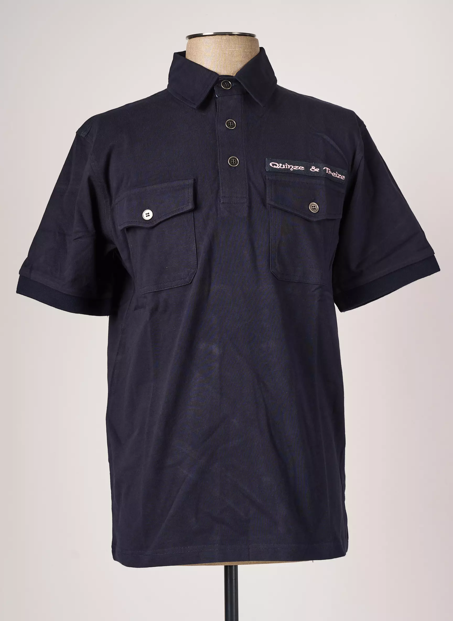 Quinze Treize Polos Homme couleur bleu