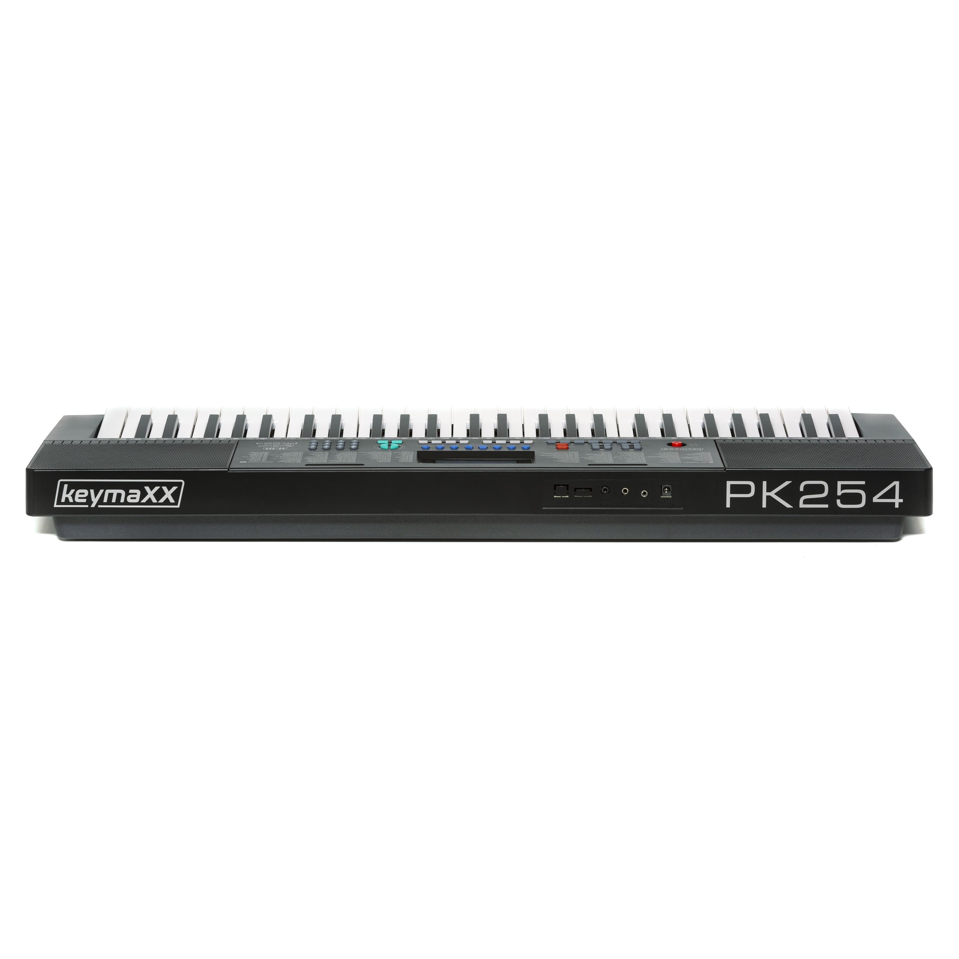 keymaXX Home Keyboard, Kinder Keyboard mit 54 Tasten, Mikrofon, Notenhalter, Effekte, Aufnahm