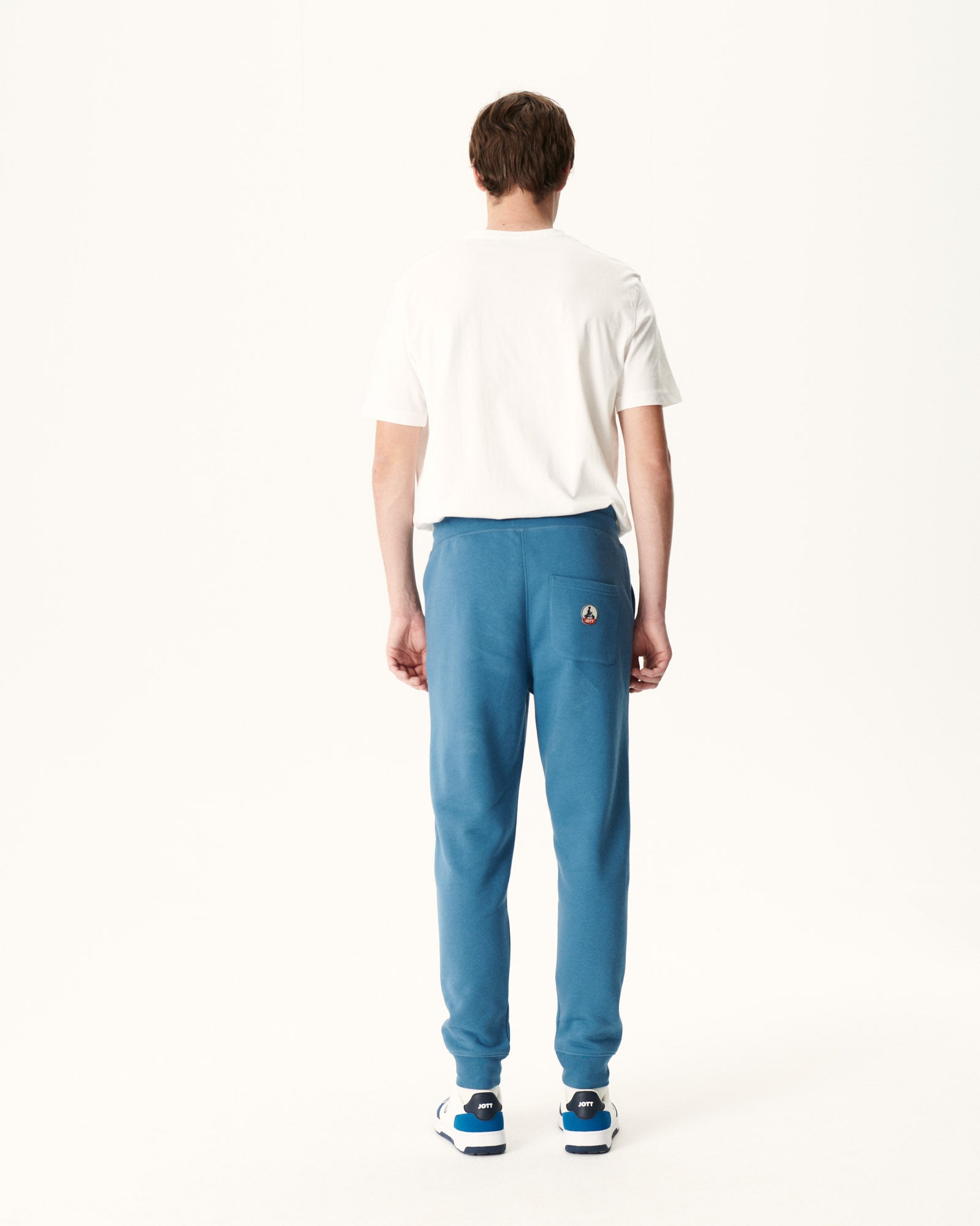Jogpant homme en coton biologique Bleu jeans Santiago