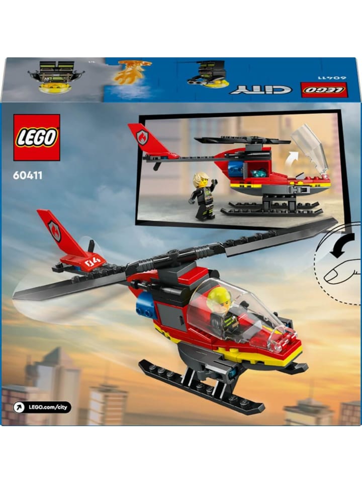 LEGO City Feuerwehrhubschrauber in Mehrfarbig ab 5 Jahre günstig kaufen onesize