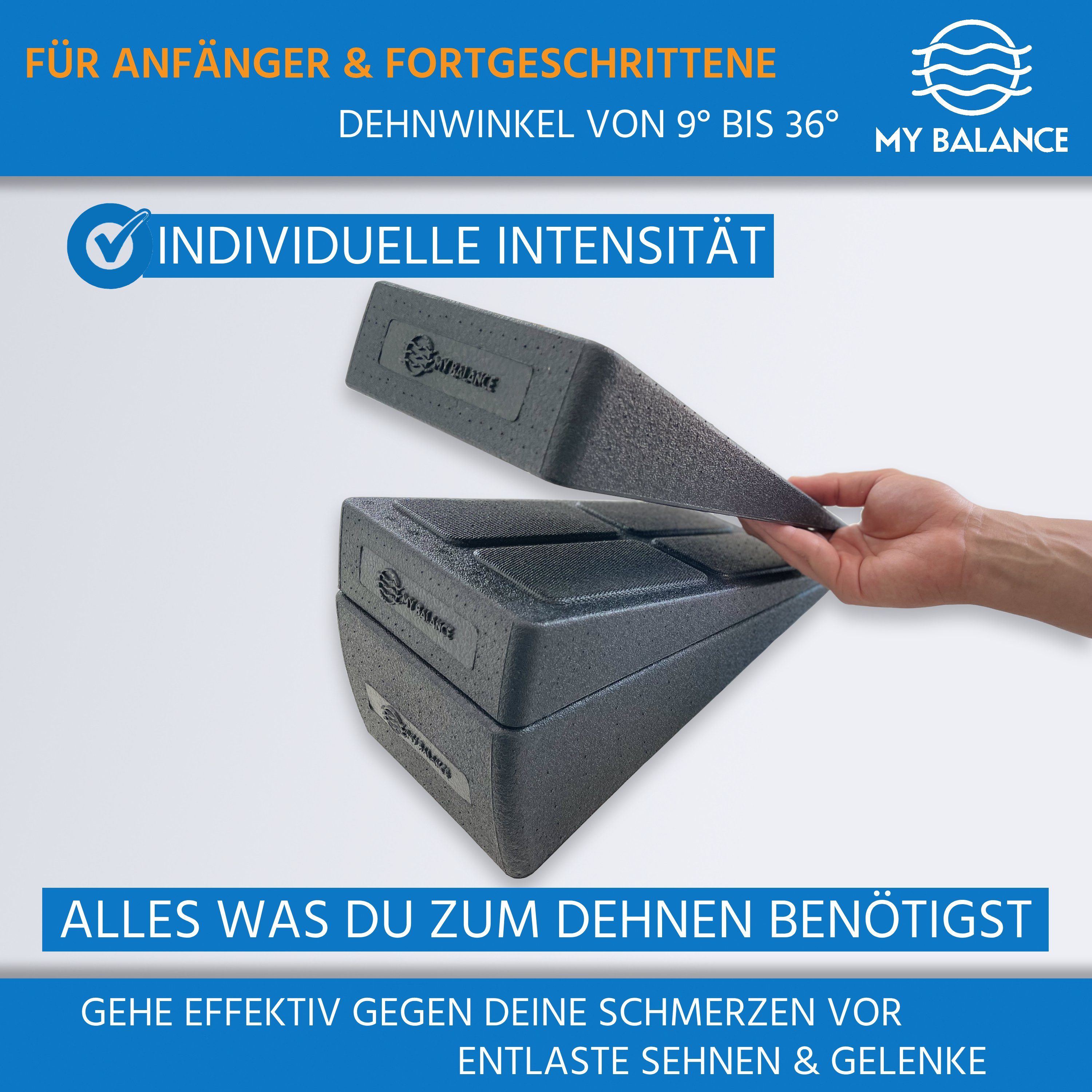 My Balance Multitrainer My Balance Premium Wadendehner 3er Set inkl. E-Book, (3-St., Mit gratis E-Book)