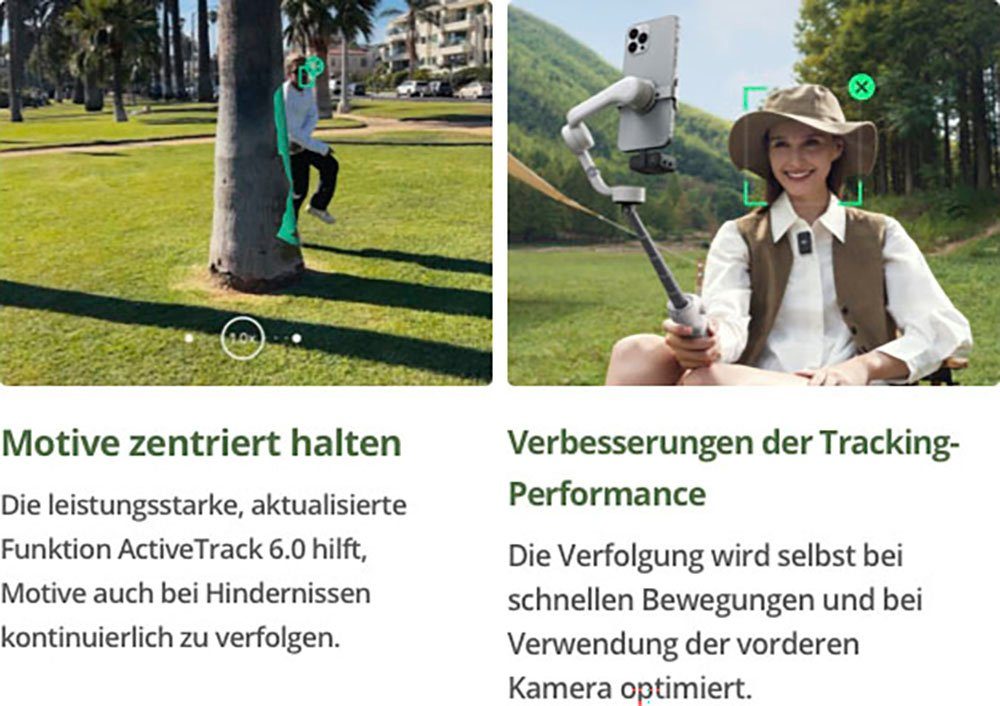 DJI Osmo Mobile 6 Platin-Grau Gimbal