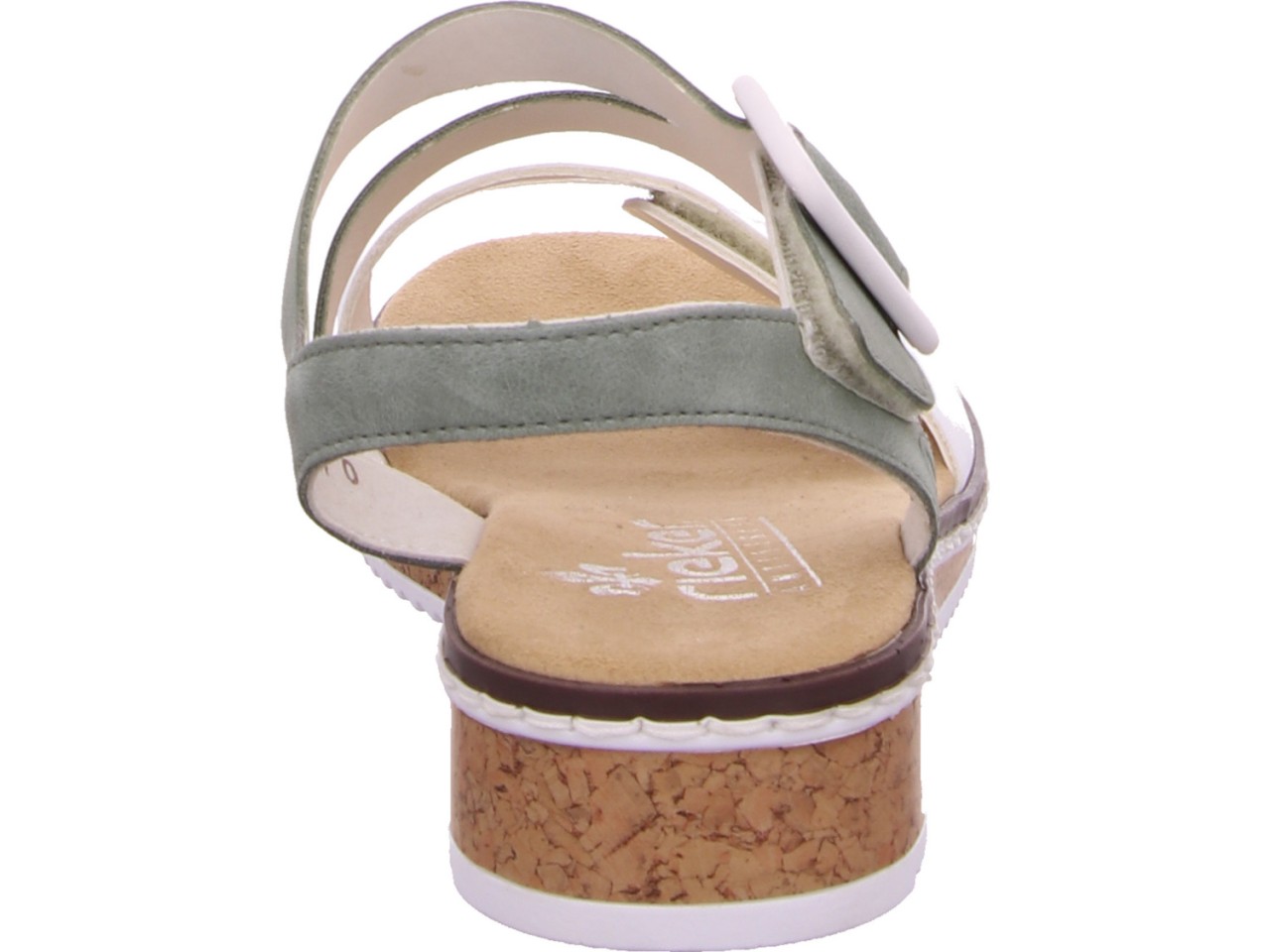 RIEKER Klassische Sandalen weiss Alabama