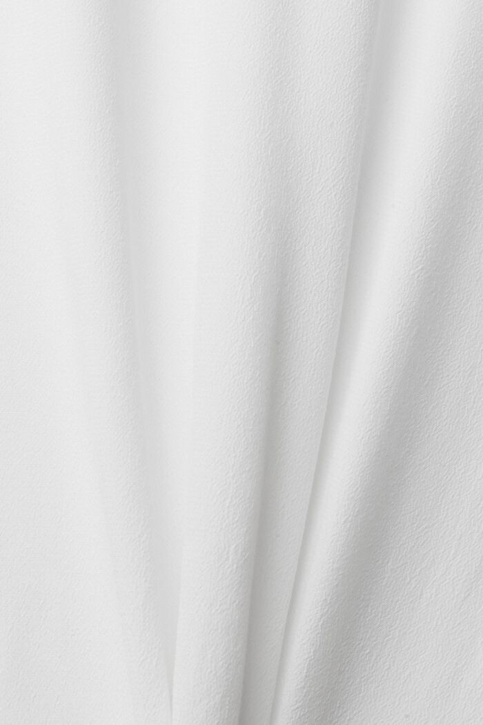 Unifarbene Bluse