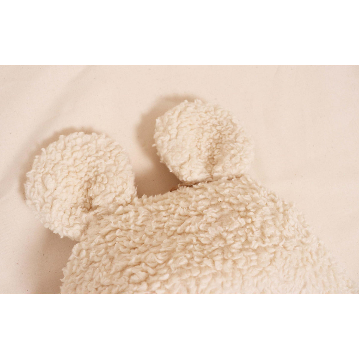 Einschlagdecke Teddy Organic Bio, cream