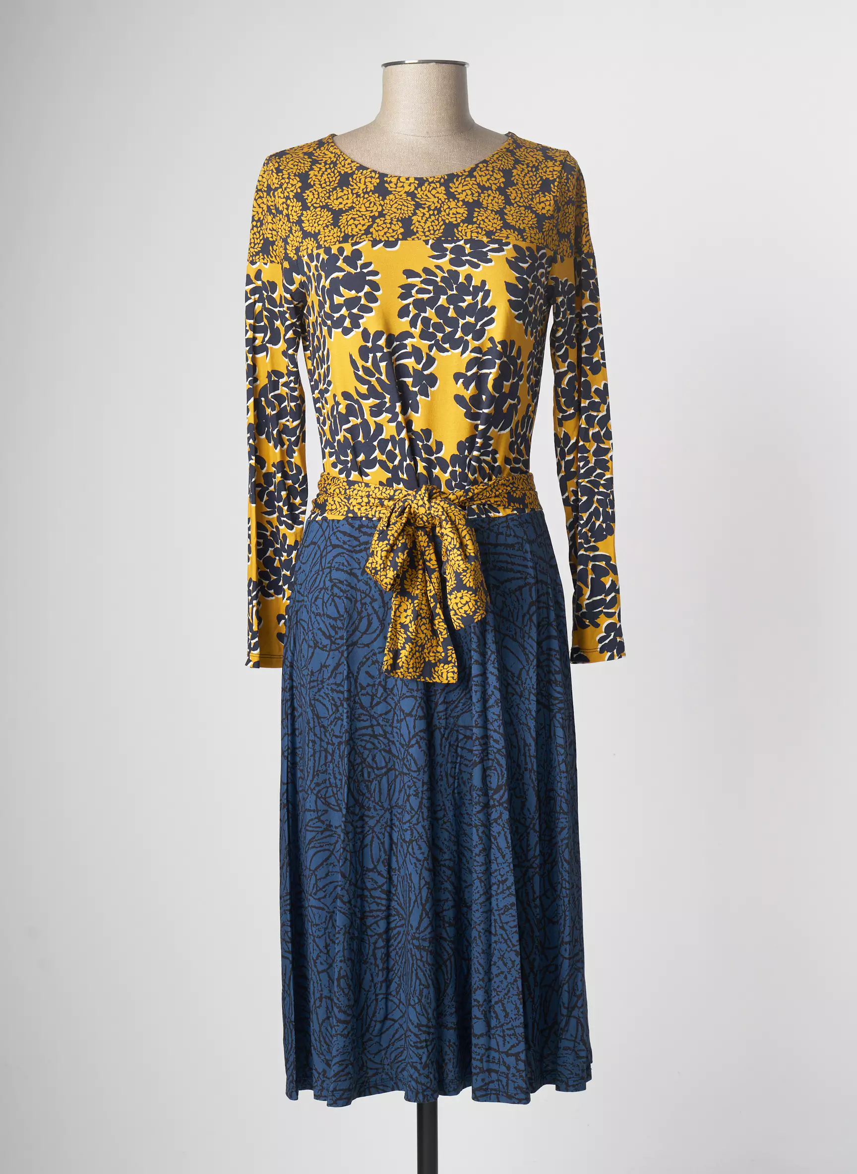 Paul Brial Robes Longues Femme couleur jaune