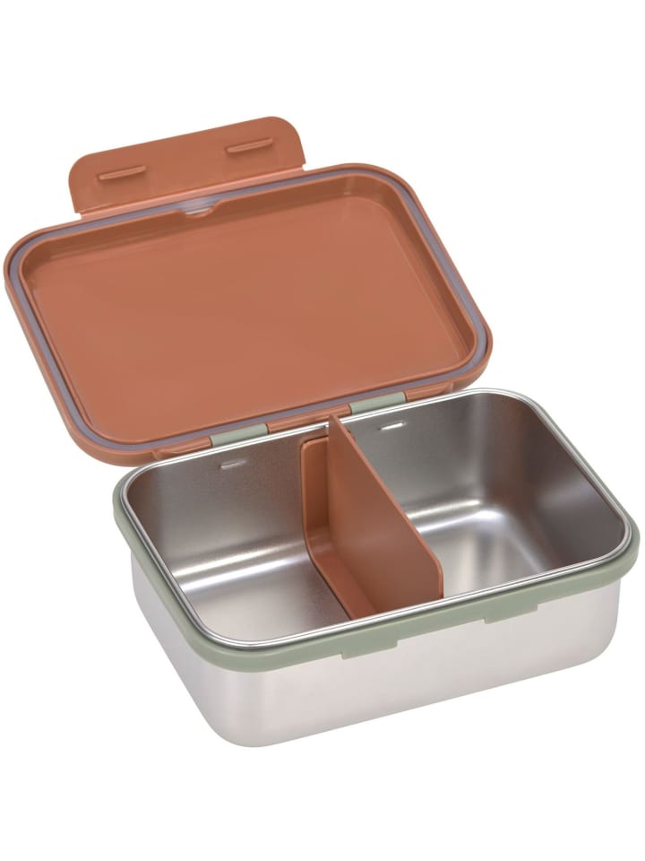 Lässig Lunchbox Stainless Steel Happy Prints caramel in bunt günstig kaufen onesize