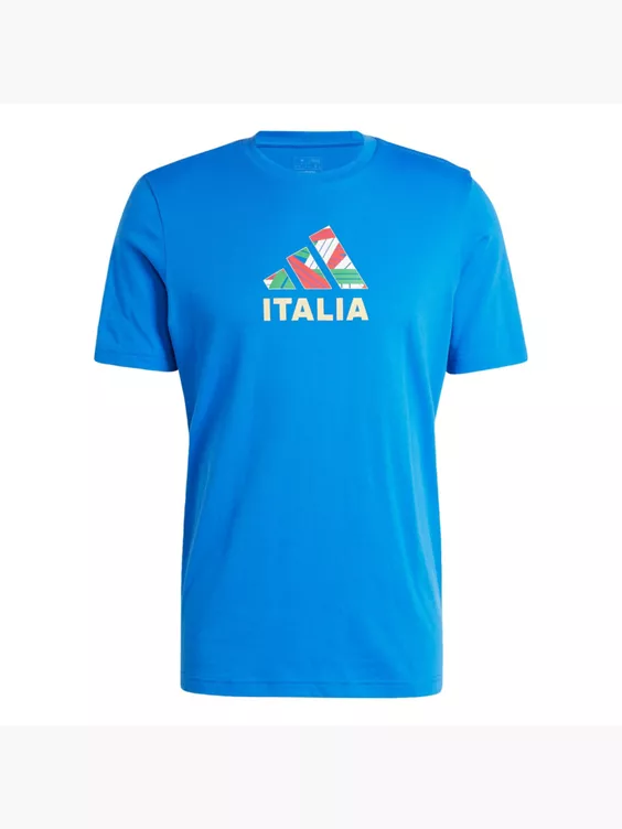 adidas Italien Fußball Fan Graphic T-Shirt