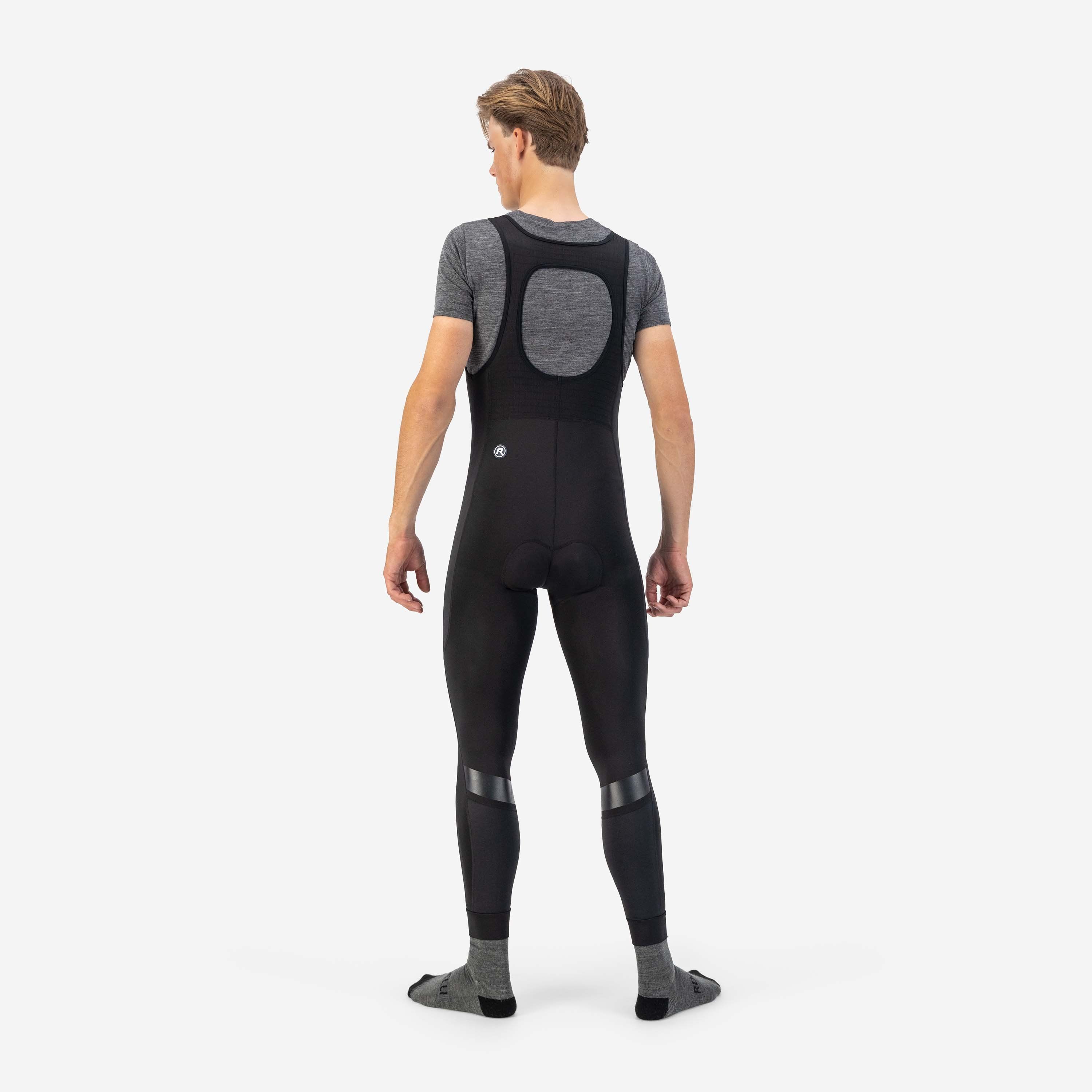 Rogelli Focus II Schwarz Herren Radhose Lang Mit Träger