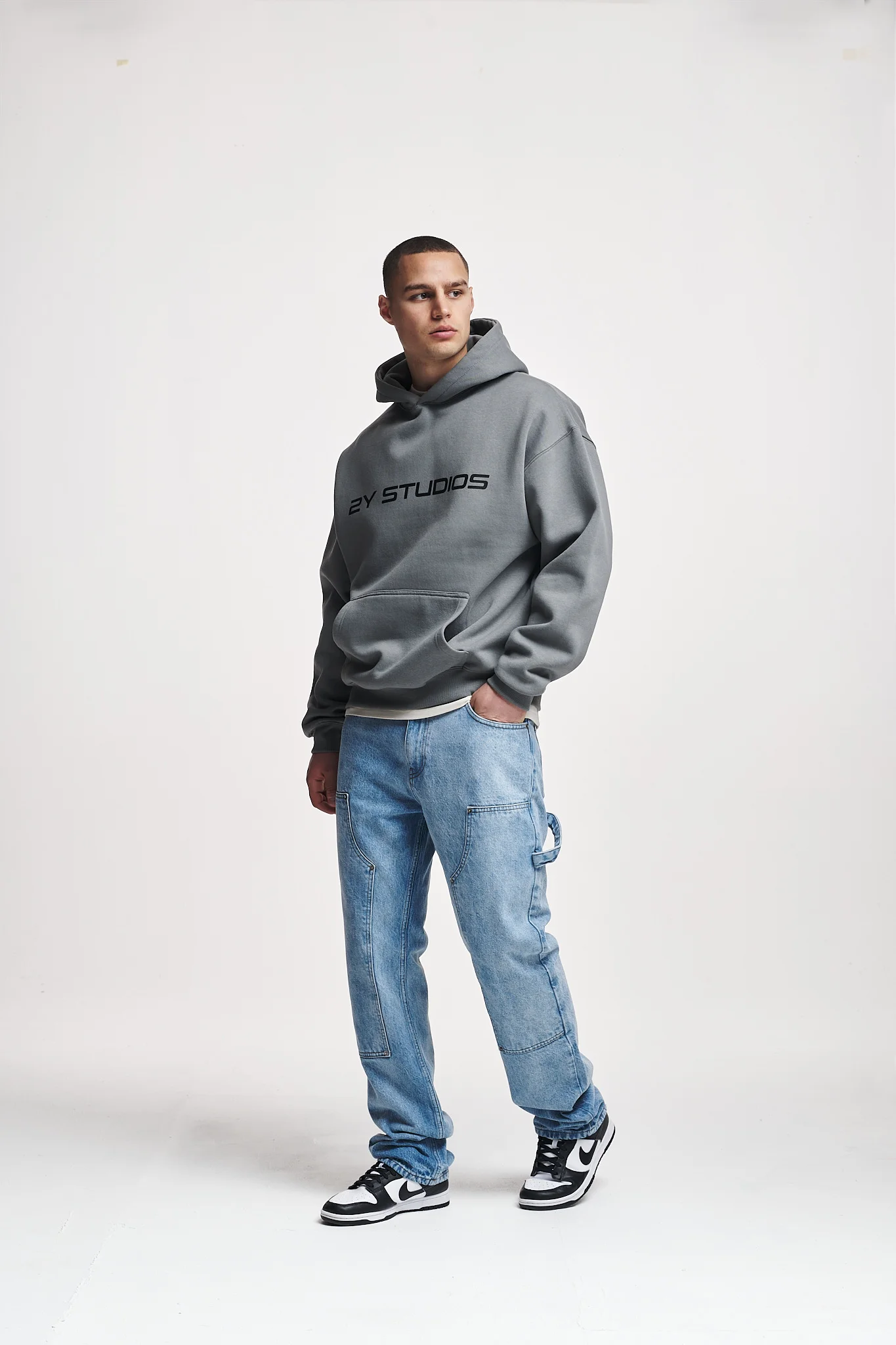 2Y Studios HALDOR CARPENTER STRAIGHT - Vaqueros pitillo