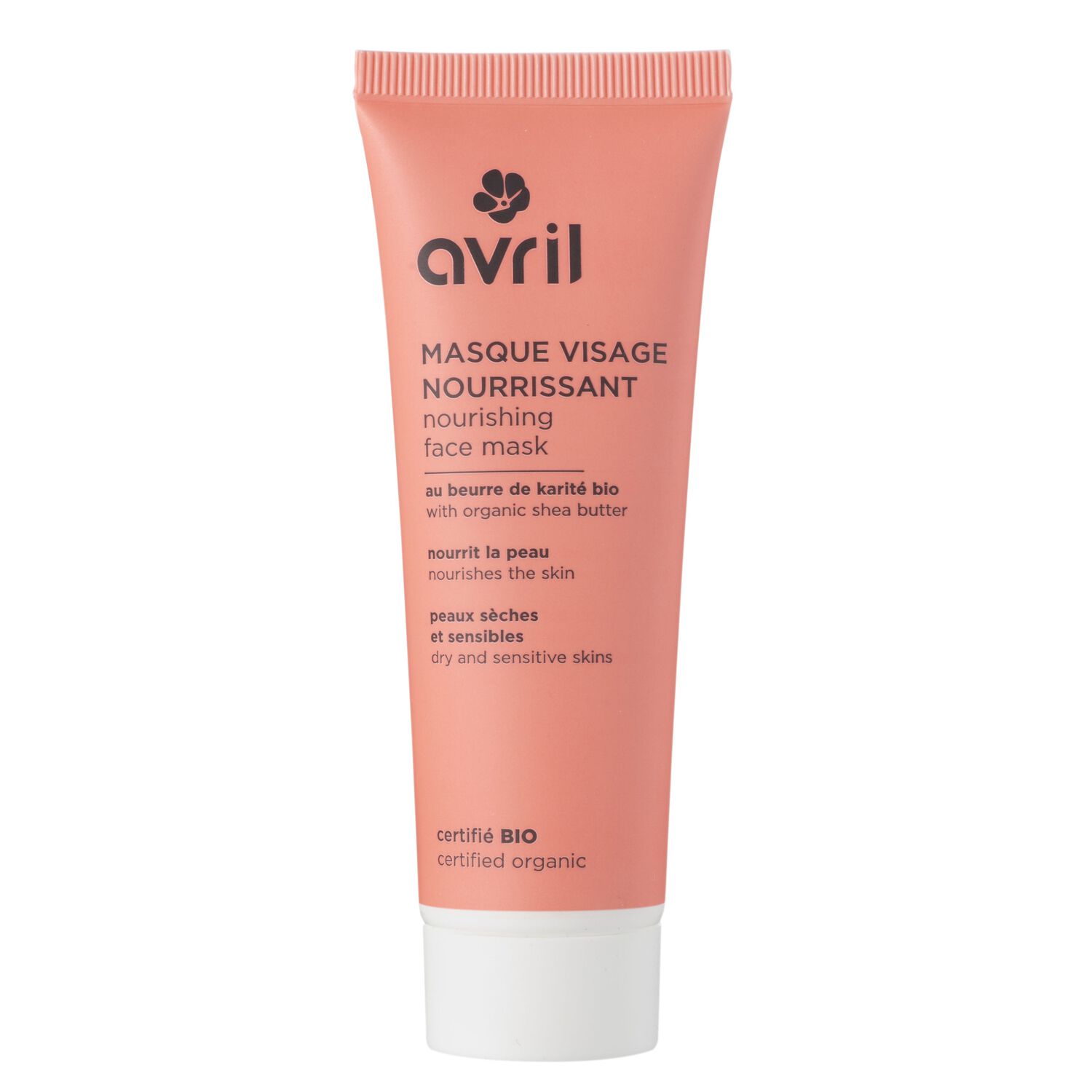 Avril Masque visage nourrissant Certifié bio
